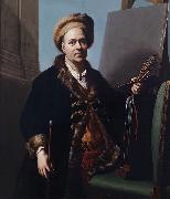 Jacob van Schuppen Self-portrait oil painting